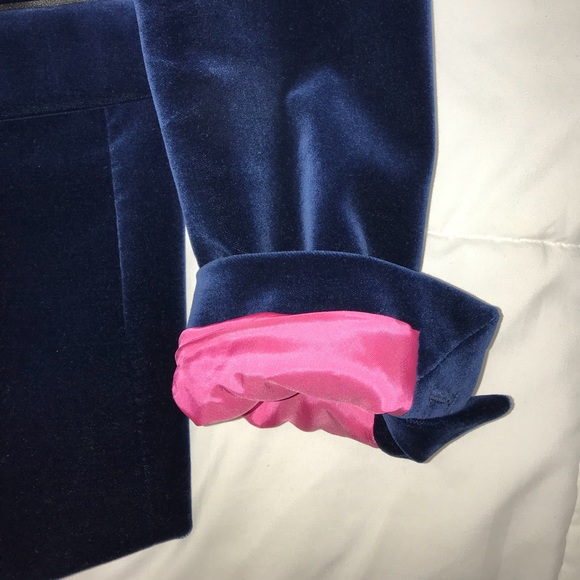 Dsquared2 Blue Velvet Blazer - Picture 4 of 4